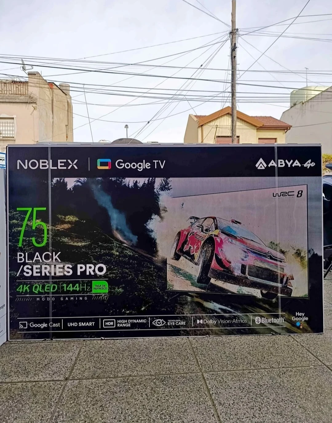 Televisor Noblex Última Generación 75 Pulgadas Black
